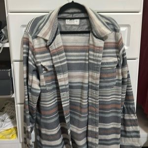 JETTY XL striped knitted surfer sweater